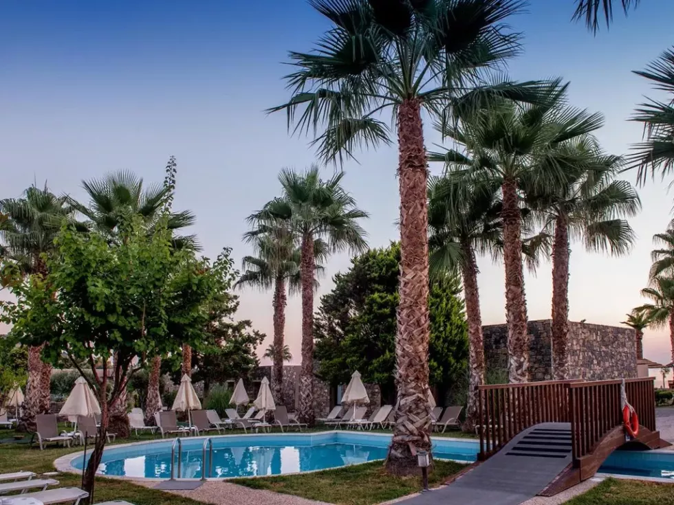 Viešbutis „BLUE SEA BEACH AFFILIATED BY MELIA“ (Stalida, Kreta, Graikija)