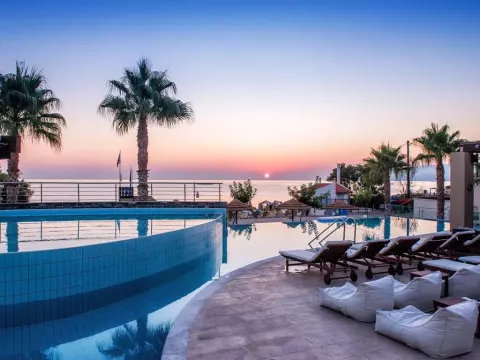 Viešbutis „BLUE SEA BEACH AFFILIATED BY MELIA“ (Stalida, Kreta, Graikija)