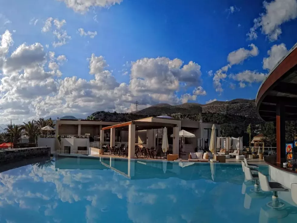 Viešbutis „BLUE SEA BEACH AFFILIATED BY MELIA“ (Stalida, Kreta, Graikija)