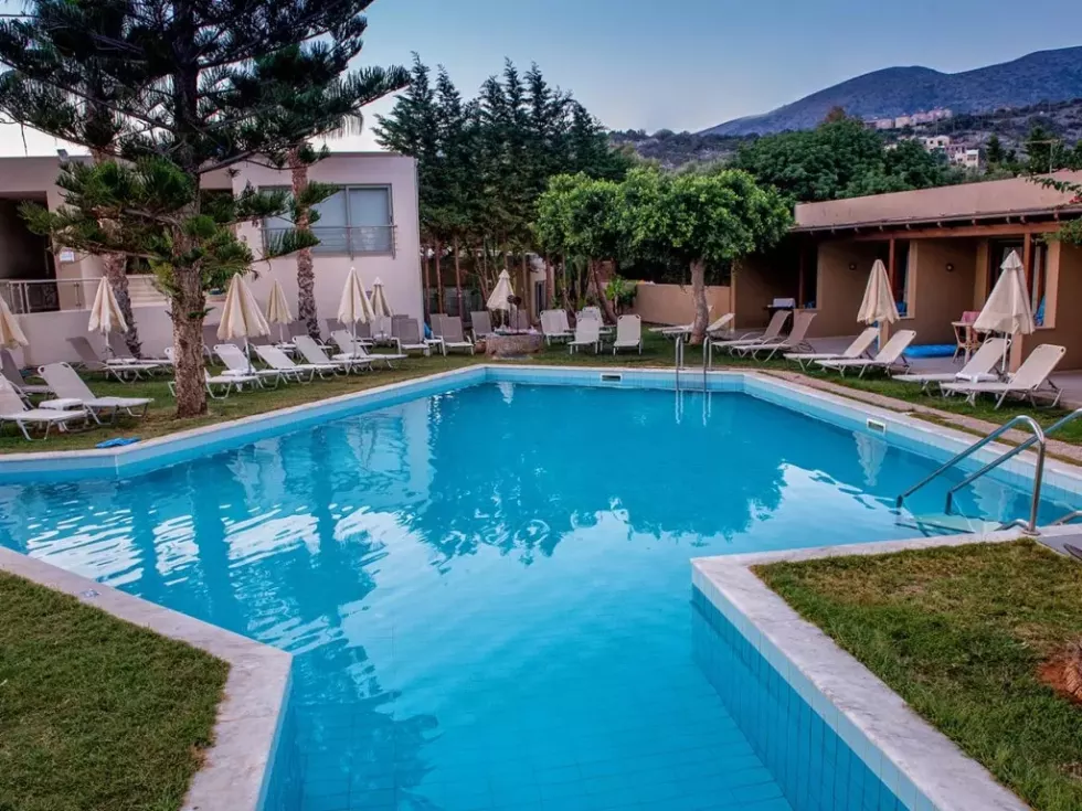 Viešbutis „BLUE SEA BEACH AFFILIATED BY MELIA“ (Stalida, Kreta, Graikija)