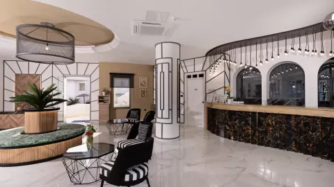 Viešbutis „DELFINA BOUTIQUE“ (Georgioupolis, Kreta, Graikija)