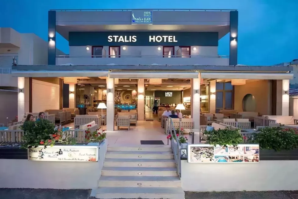 Viešbutis „STALIS HOTEL“ (Stalida, Kreta, Graikija)
