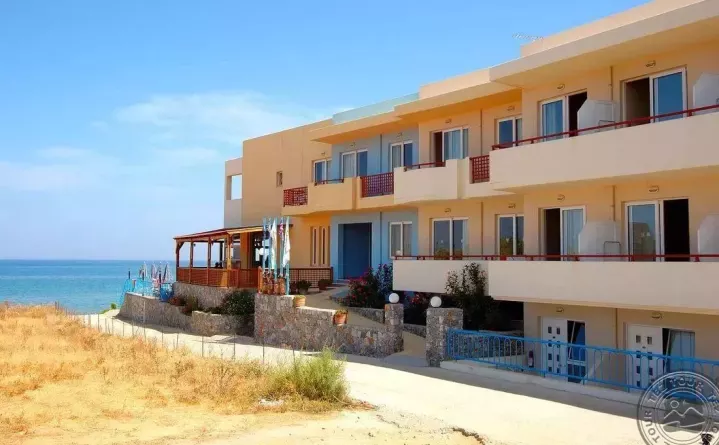 Viešbutis „DANAOS BEACH APARTMENTS“ (Retimnas, Kreta, Graikija)