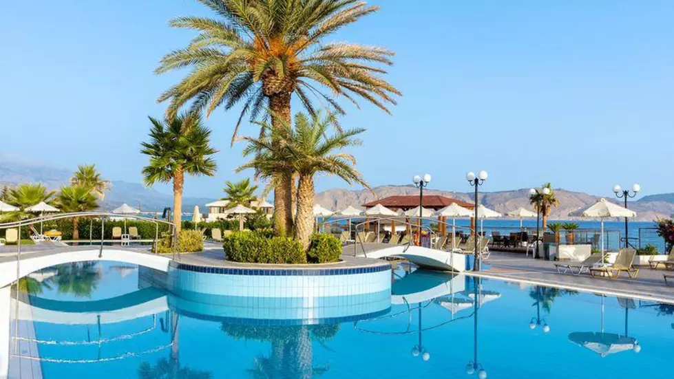 Viešbutis „HYDRAMIS PALACE BEACH RESORT“ (Georgioupolis, Kreta, Graikija)