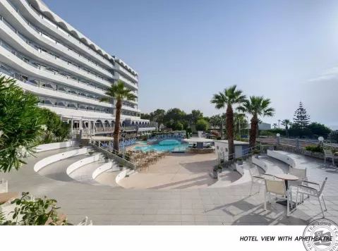 Viešbutis „OLYMPOS BEACH HOTEL“ (Falirakis, Rodo sala, Graikija)