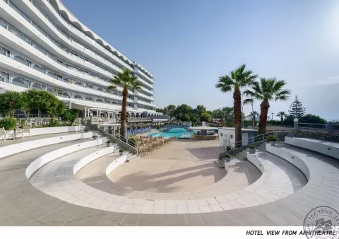 Viešbutis „OLYMPOS BEACH HOTEL“ (Falirakis, Rodo sala, Graikija)