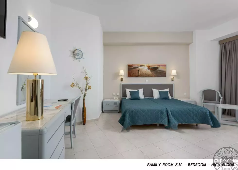 Viešbutis „OLYMPOS BEACH HOTEL“ (Falirakis, Rodo sala, Graikija)