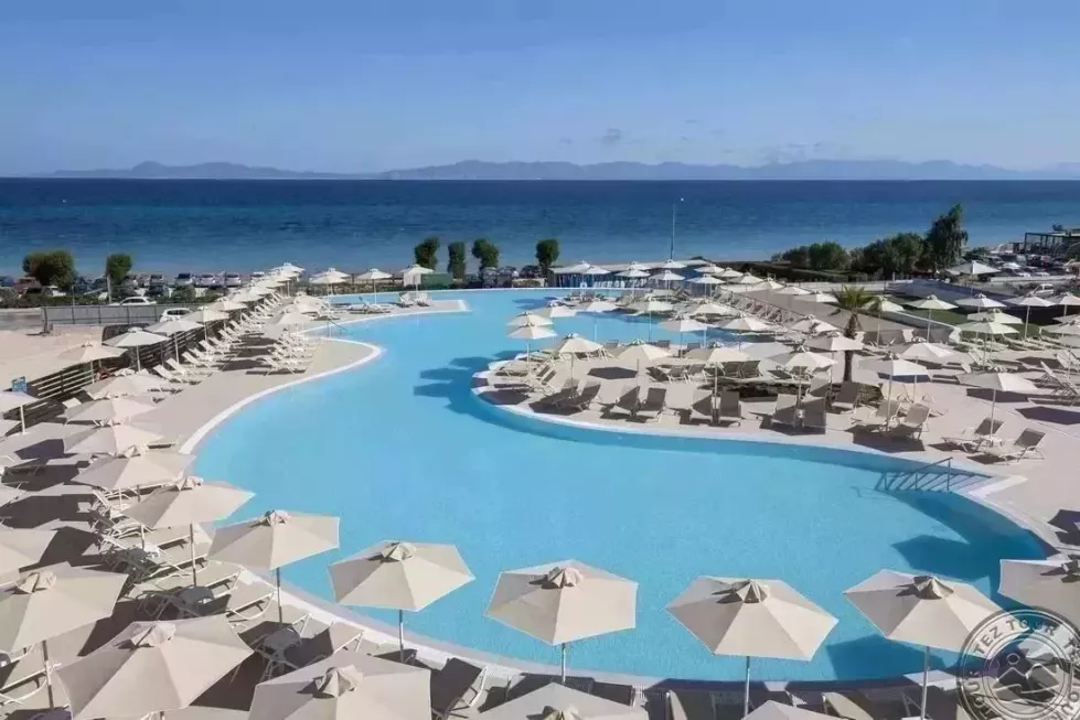 Viešbutis „BELAIR BEACH HOTEL“ (Iksija, Rodo sala, Graikija)