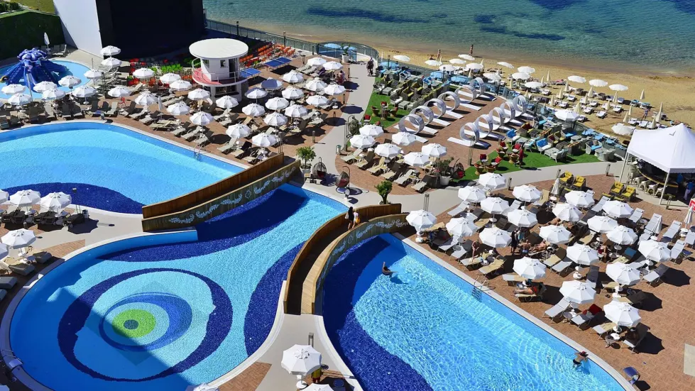 Viešbutis „AZURA DELUXE RESORT & SPA“ (Alanija, Turkija)