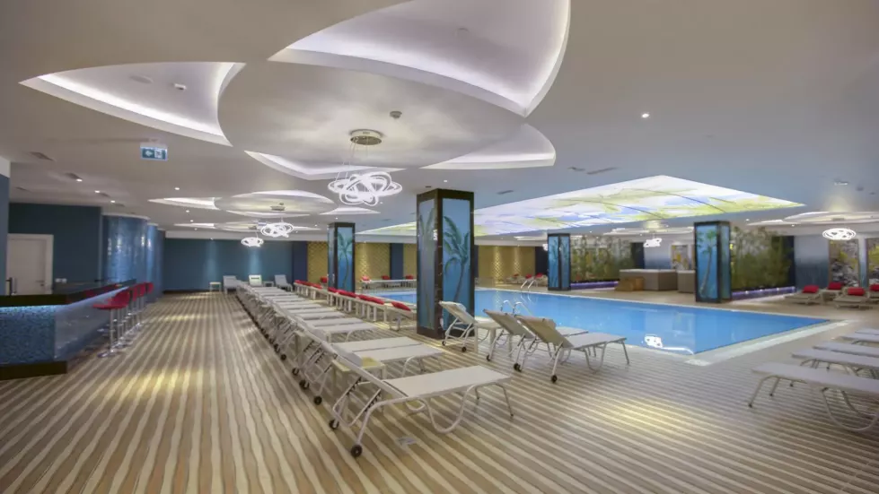 Viešbutis „AZURA DELUXE RESORT & SPA“ (Alanija, Turkija)