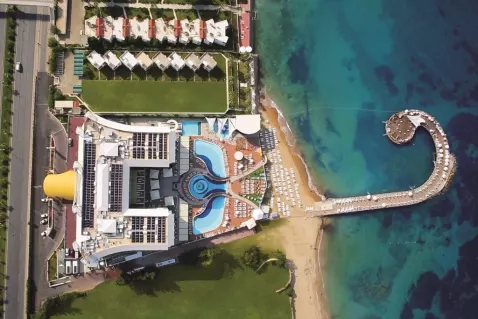 Viešbutis „AZURA DELUXE RESORT & SPA“ (Alanija, Turkija)