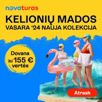 2024 vasaros kelionių kolekcija jau atvyko!