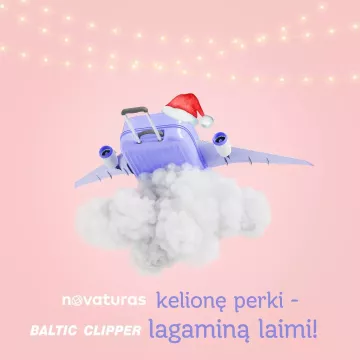 Kelionę perki  - lagaminą laimi!