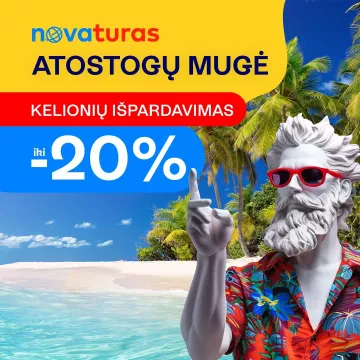 Atostogų mugė sausio 22 - vasario 4 d.