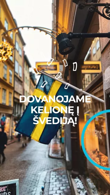 Laimėk kelionę į Švediją su DFDS!