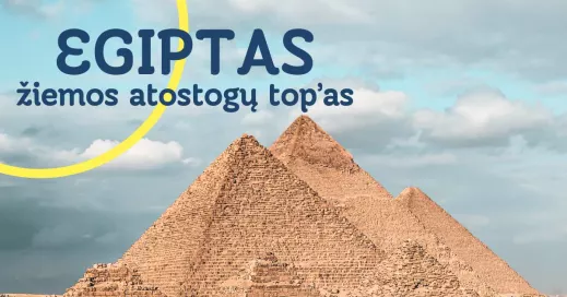 Egiptas - žiemos sezono top'as