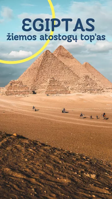 Egiptas - žiemos sezono top'as